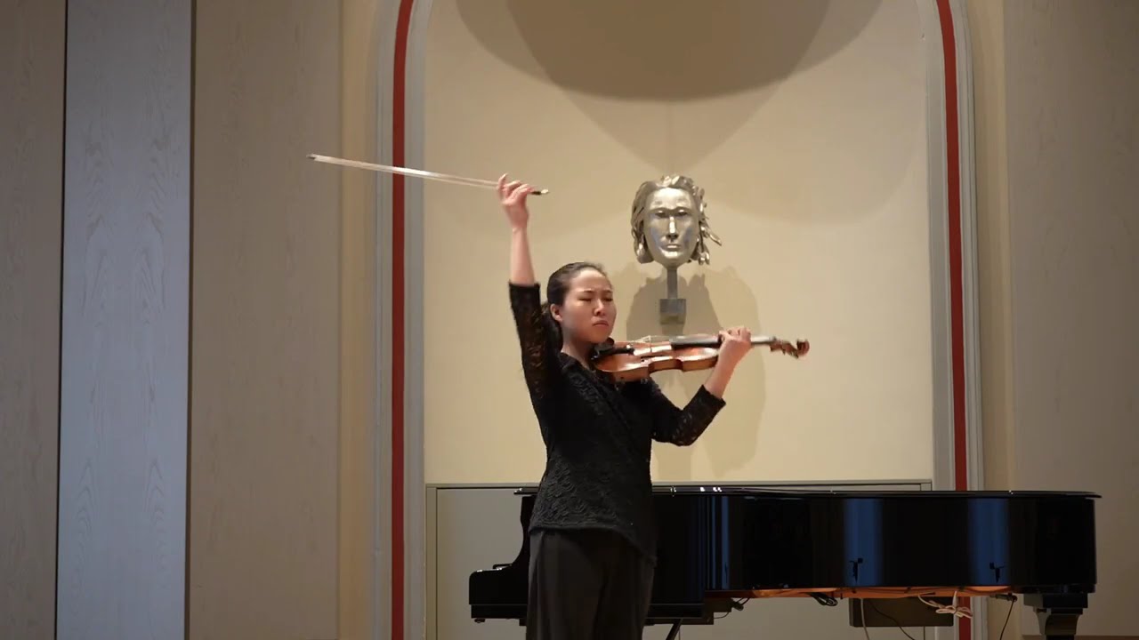 Belle Ting Violin 丁章媛 N. Paganini,  Caprice 17 Op.1 #belleting #belletingviolin #丁章媛