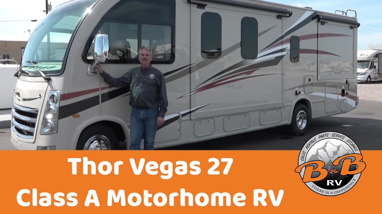 Thor Vegas 27 Class A Motorhome RV Walkthrough