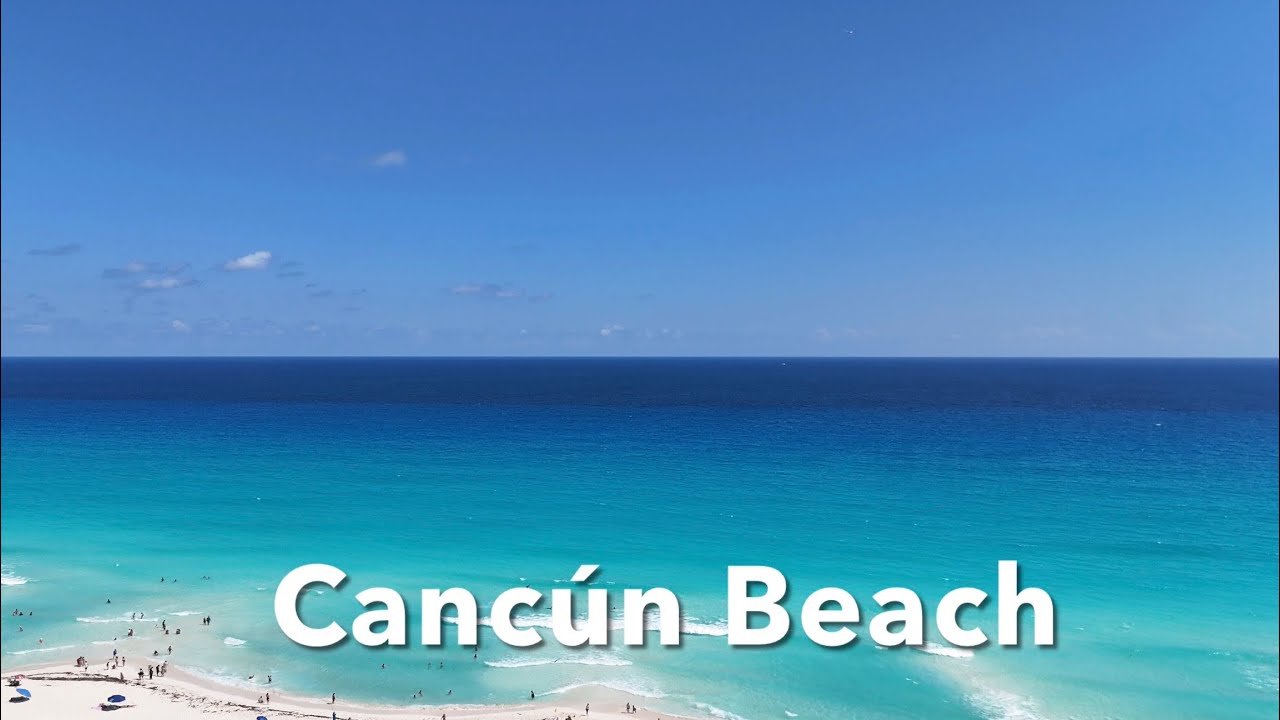 Flying the new drone in Cancun on the beach & EL REY ruins. 