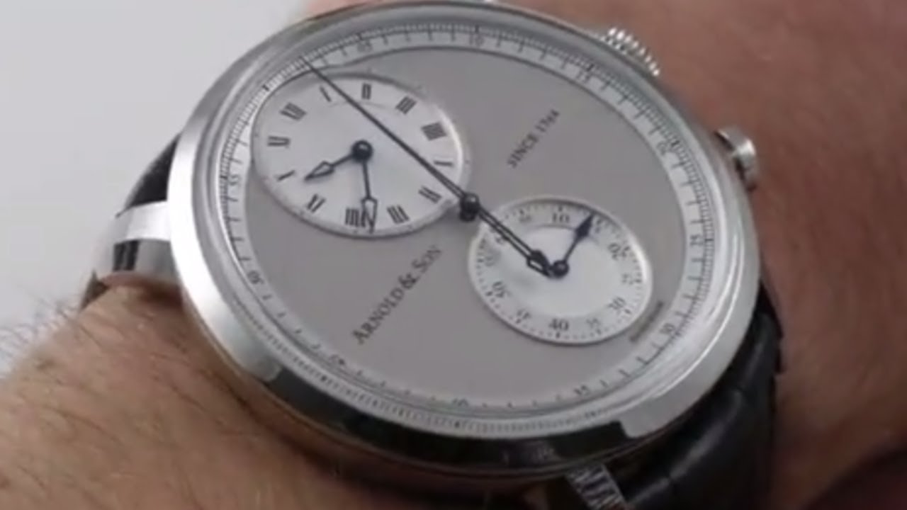 Pre-Owned Arnold & Son CTB 1CHAS.S02A.C121S Luxury Watch Review