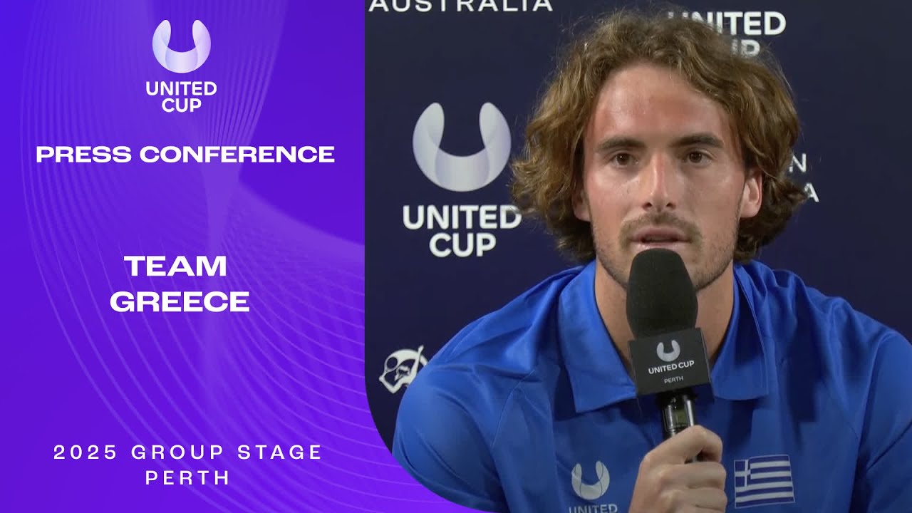 Team Greece Press Conference | United Cup 2025
