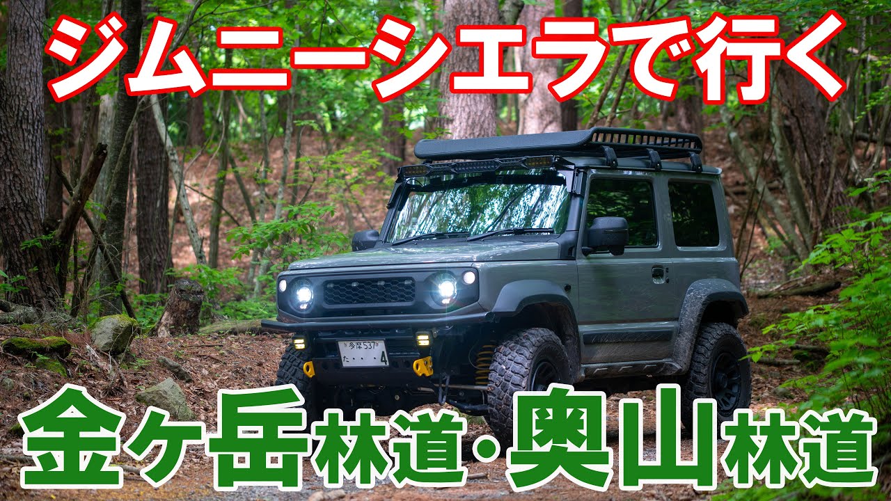 【林道】山梨｜金ヶ岳林道・奥山林道【2023.06.10】