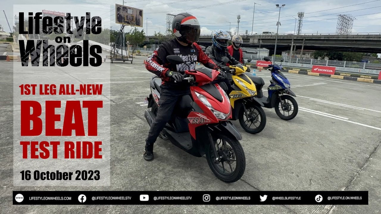 1st Leg All-New Honda Beat Test Ride