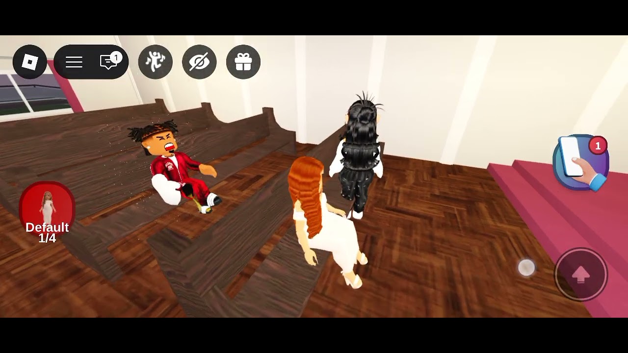 I turned in to a realistic pregnant baddie in life together rp roblox 