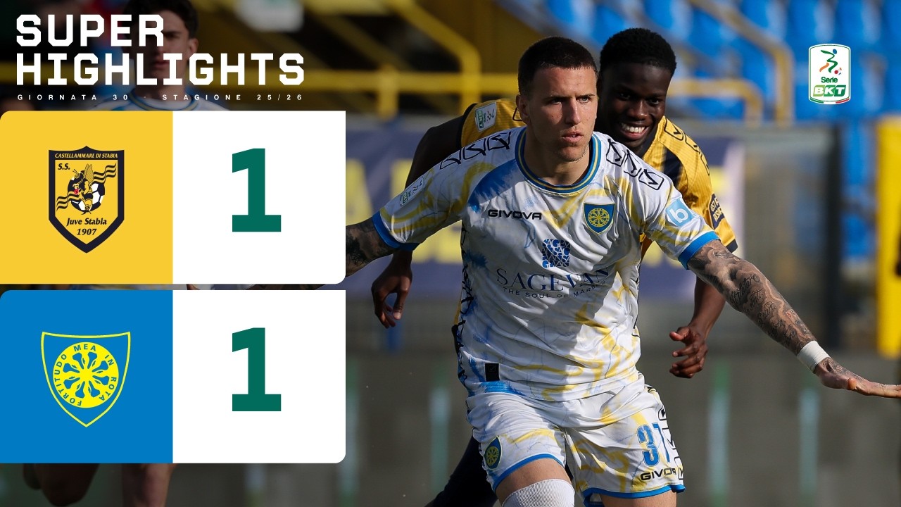 Juve Stabia-Carrarese 1-1 | SUPER HIGHLIGHTS
