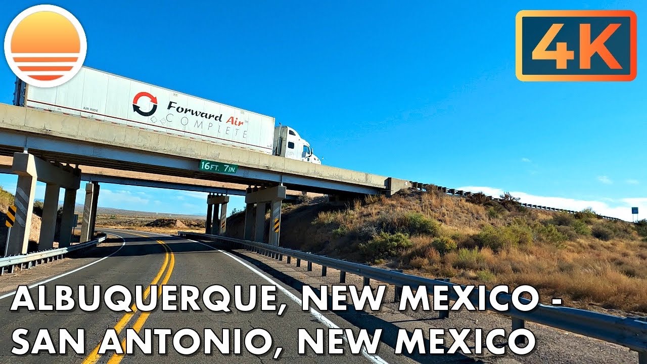 Albuquerque, New Mexico to San Antonio, New Mexico!  Drive with me!