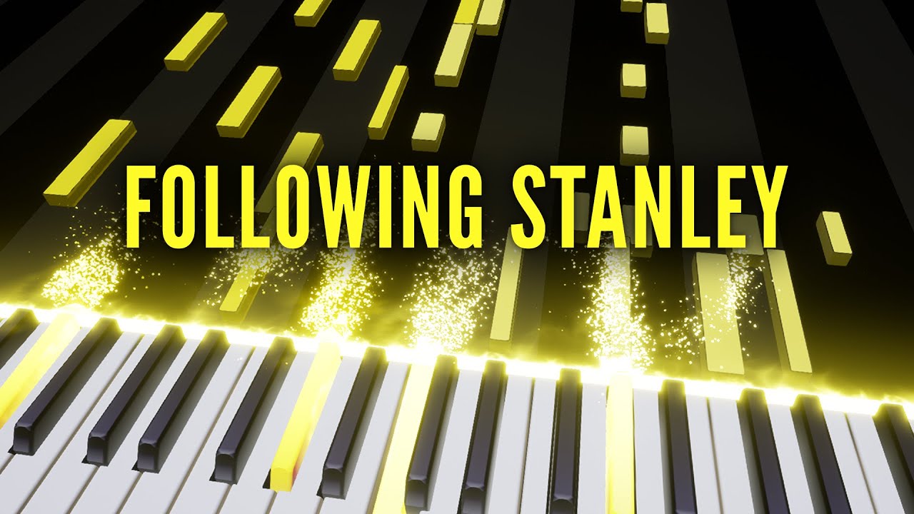 Following Stanley - The Stanley Parable (Piano sheet music/MIDI) (Piano Roll)