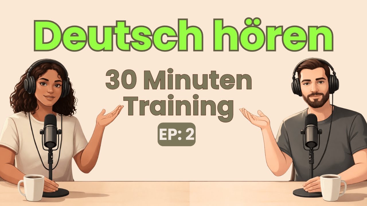 Deutsch Podcast | Deutsch Hören | Deutsch RESTAURANT Bestellen | KOSTENLOS PDF! - Ep 2