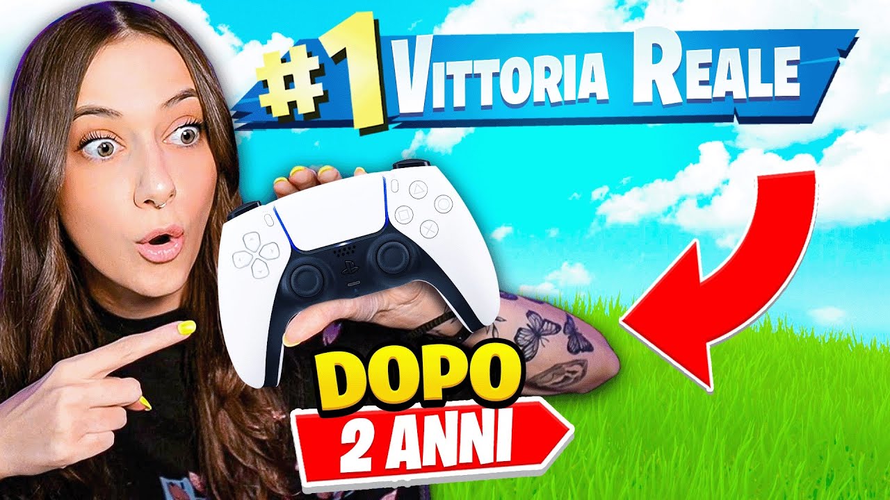 GIOCO da PAD DOPO 2 ANNI e SUCCEDE L'IMPOSSIBILE 😱 FORTNITE ITA