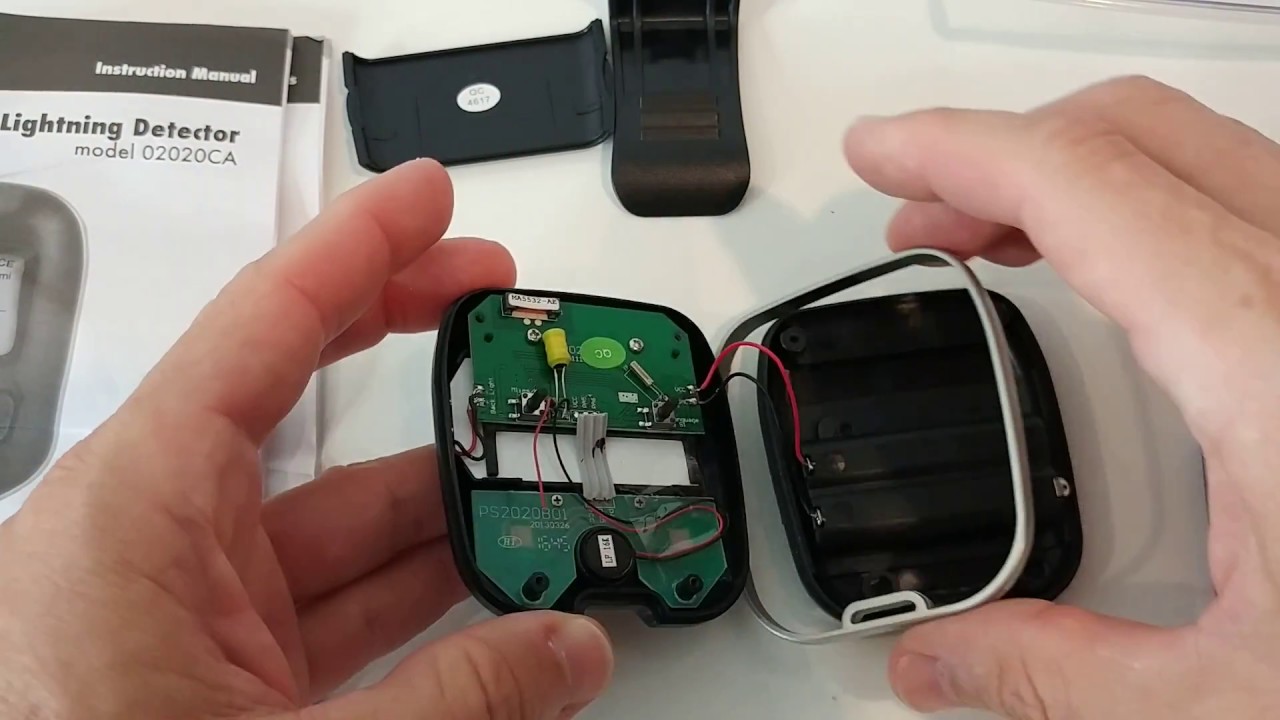 How To Mute Audible Alarm On AcuRite 02020 Portable Lightning Detector Permanently