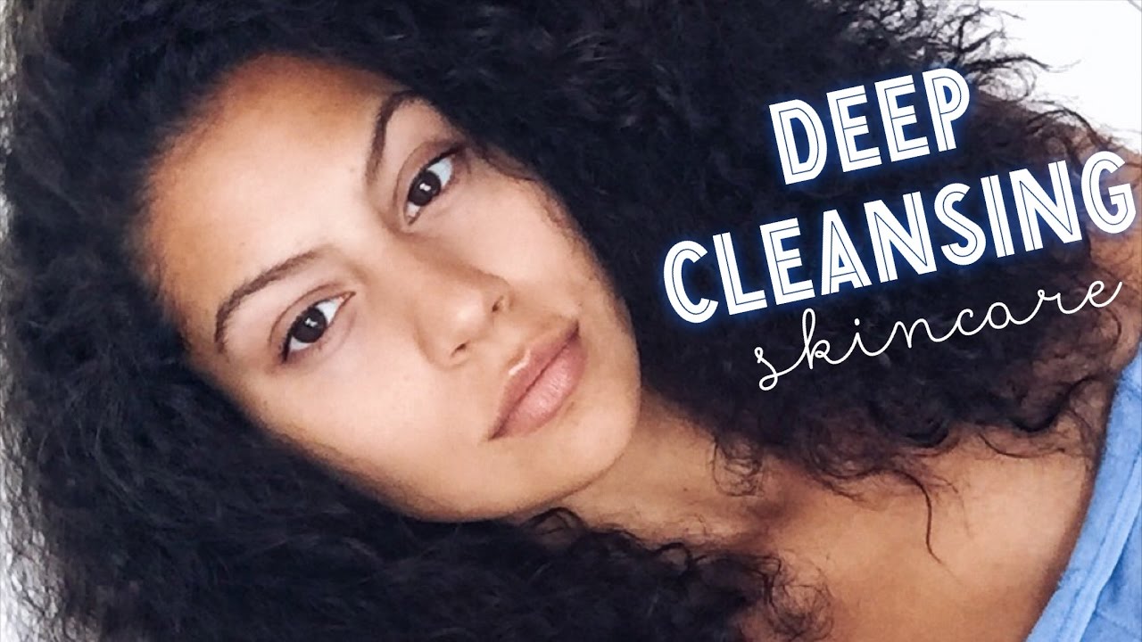 DEEP Cleansing Natural Skincare Routine | Steaming & Oils