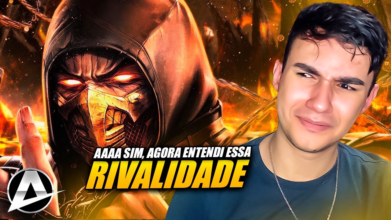 React - Scorpion (Mortal Kombat) | Espírito da Vingança | AniRap