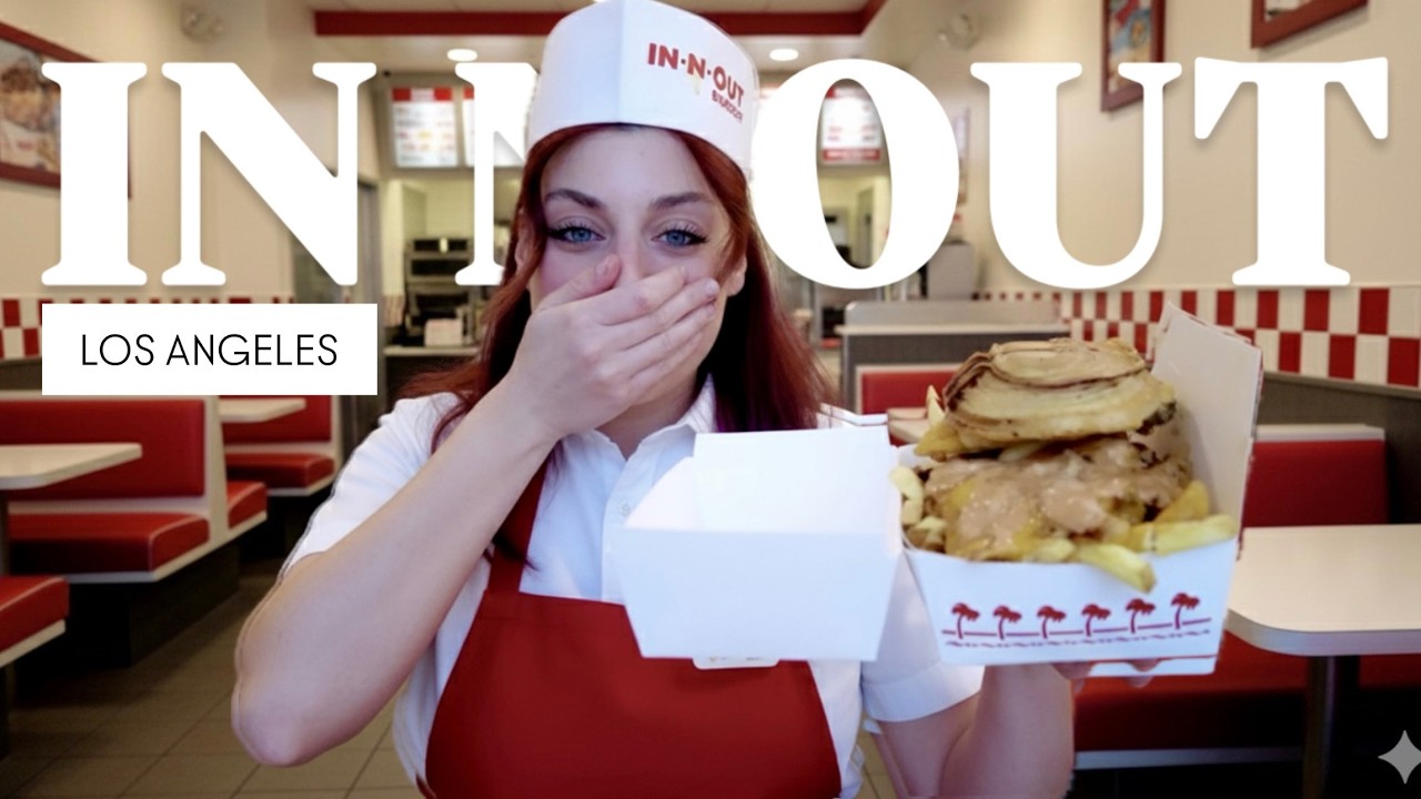 Je testes In N Out et leurs menus secrets 👀🍟🍔