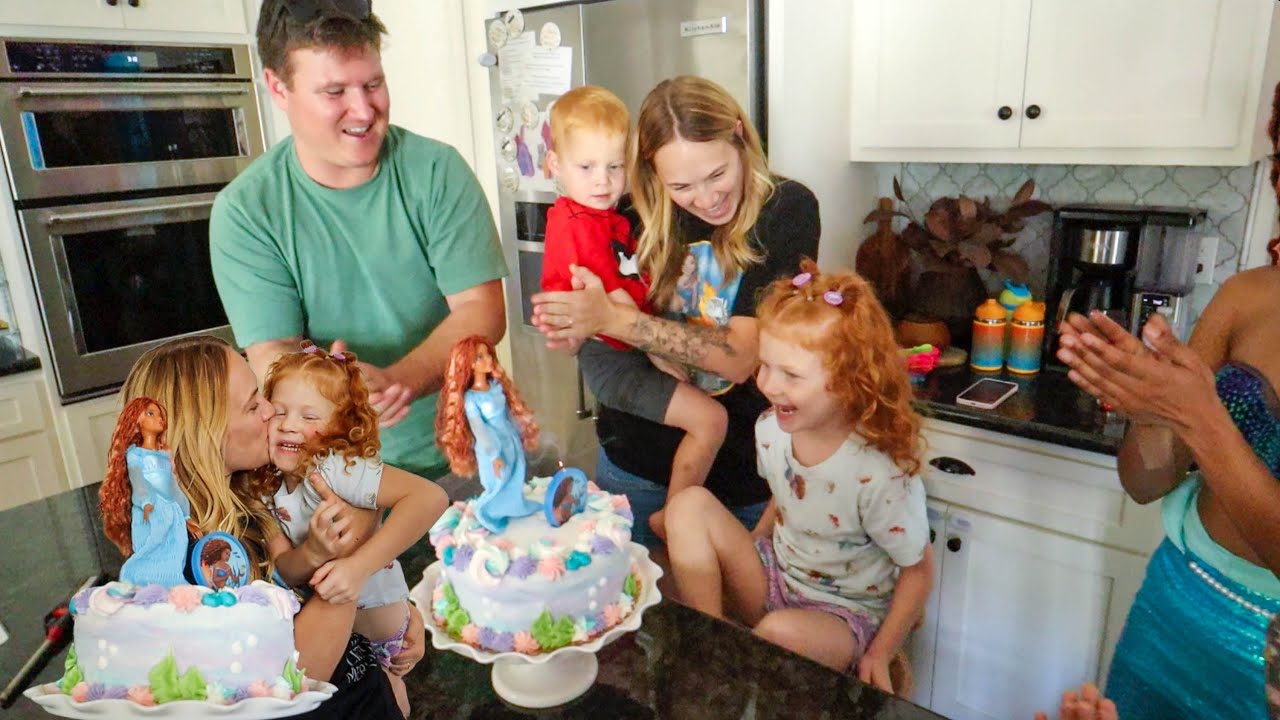 our daughter's 5TH birthday + Little Mermaid party!!!