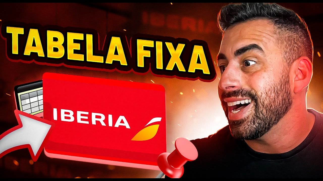 COMO USAR TABELA FIXA DA IBERIA (LUCRO ALTO)