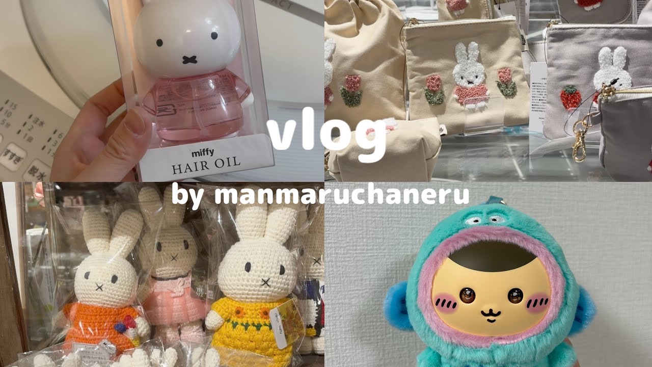 [ vlog ]  | ミッフィー探し・×・ | ちいかわランド🌱 | 普段の平凡な日常🌷　