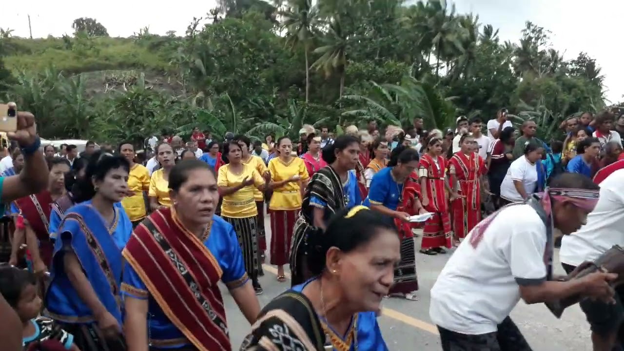 TARIAN PENJEMPUTAN DARI DESA ARUI DAS RM.BASTIAN.K. DI DESA KILMASA