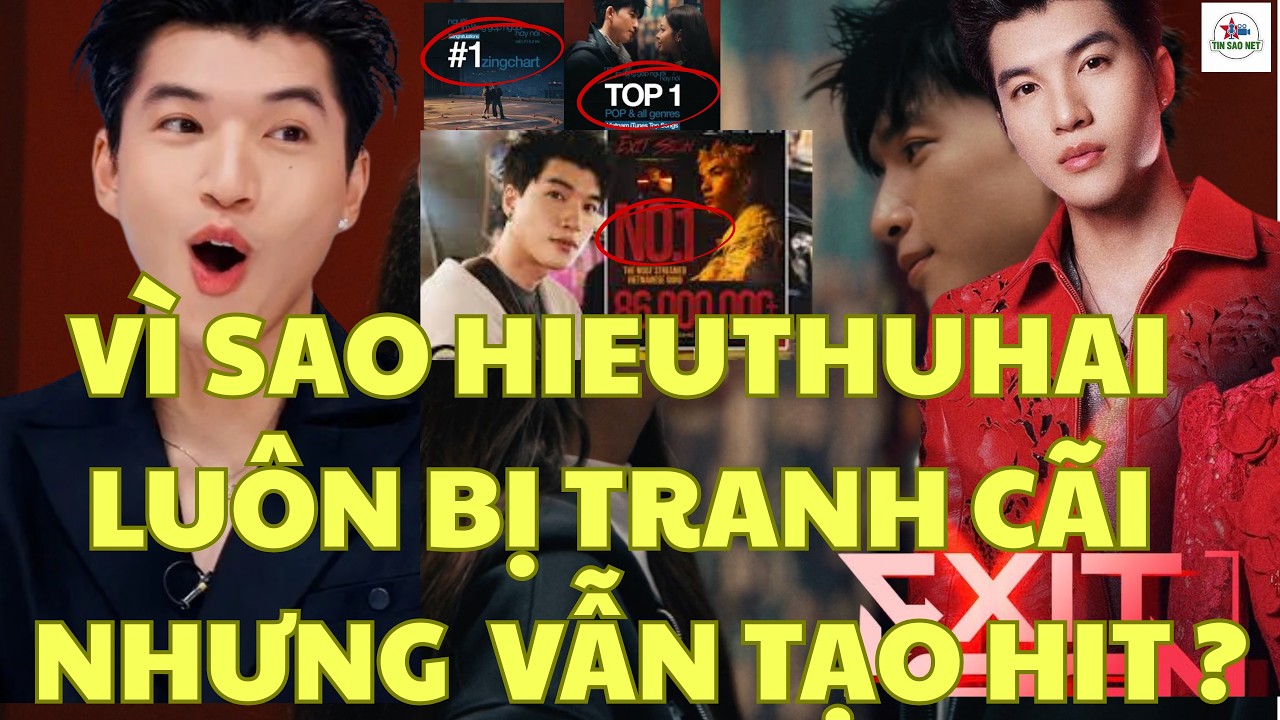 VÌ SAO HIEUTHUHAI LUÔN BỊ TRANH CÃI VỀ GIỌNG HÁT NHƯNG VẪN TẠO HIT | người nổi tiếng