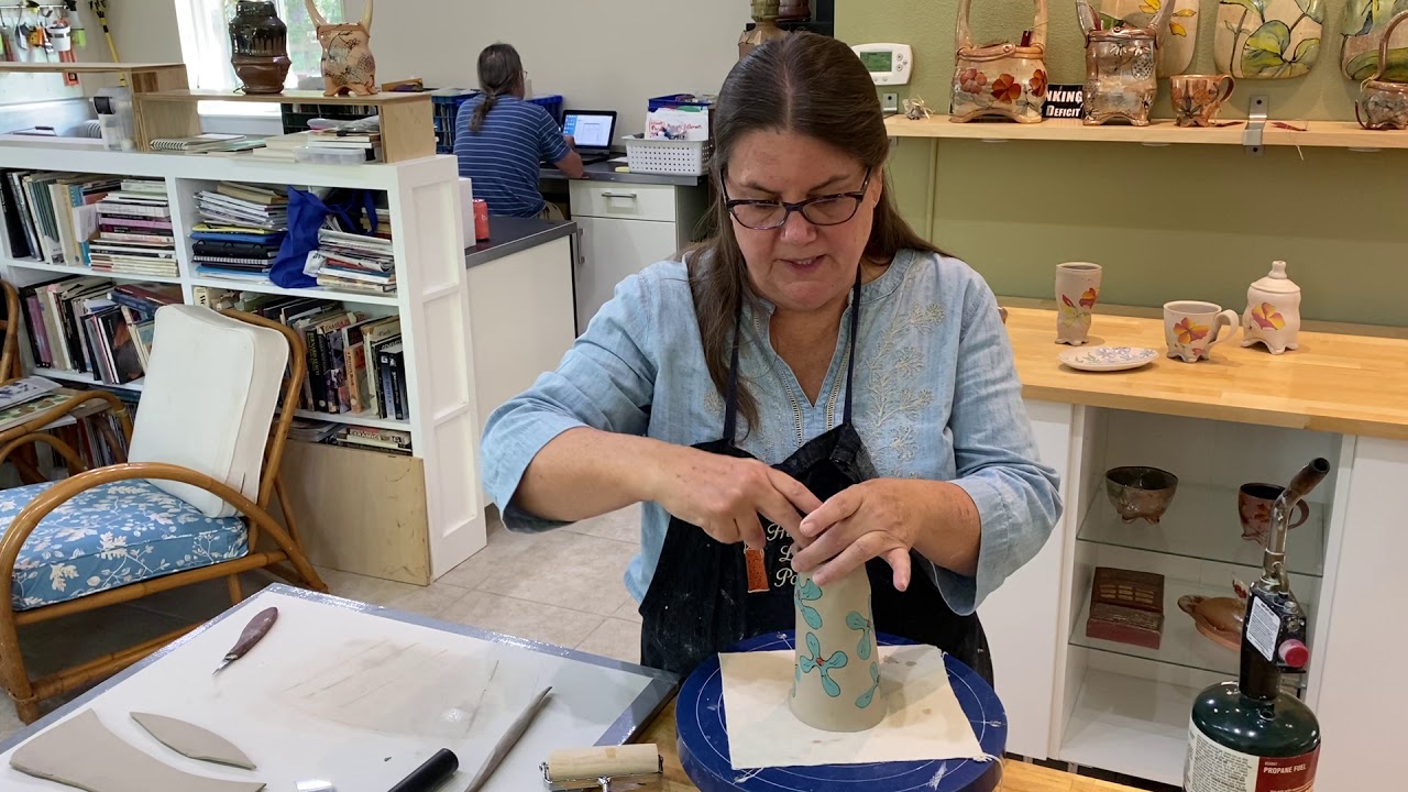 Kim Kirchman Slab Tumbler Demonstration