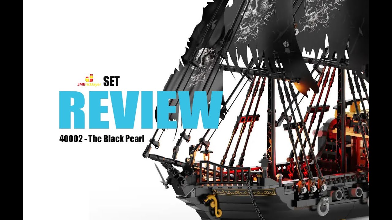 Shiver Me Timbers! The JMBricklayer Black Pearl is Here!