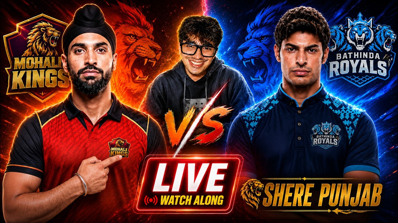 Mohali Kings vs Bathinda Royals LIVE 🔴 | Sher-E-Punjab T20 2026 | Live Cricket Commentary