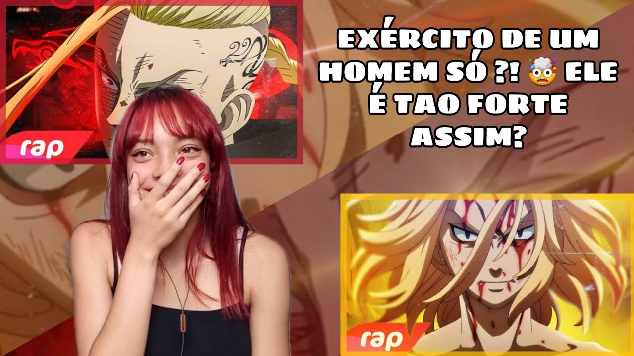 REACT 2 EM 1|Rap do Mikey - O INVENCÍVEL | Rap do Draken (Tokyo Revengers) - CUIDADO COM O DRAGÃO |