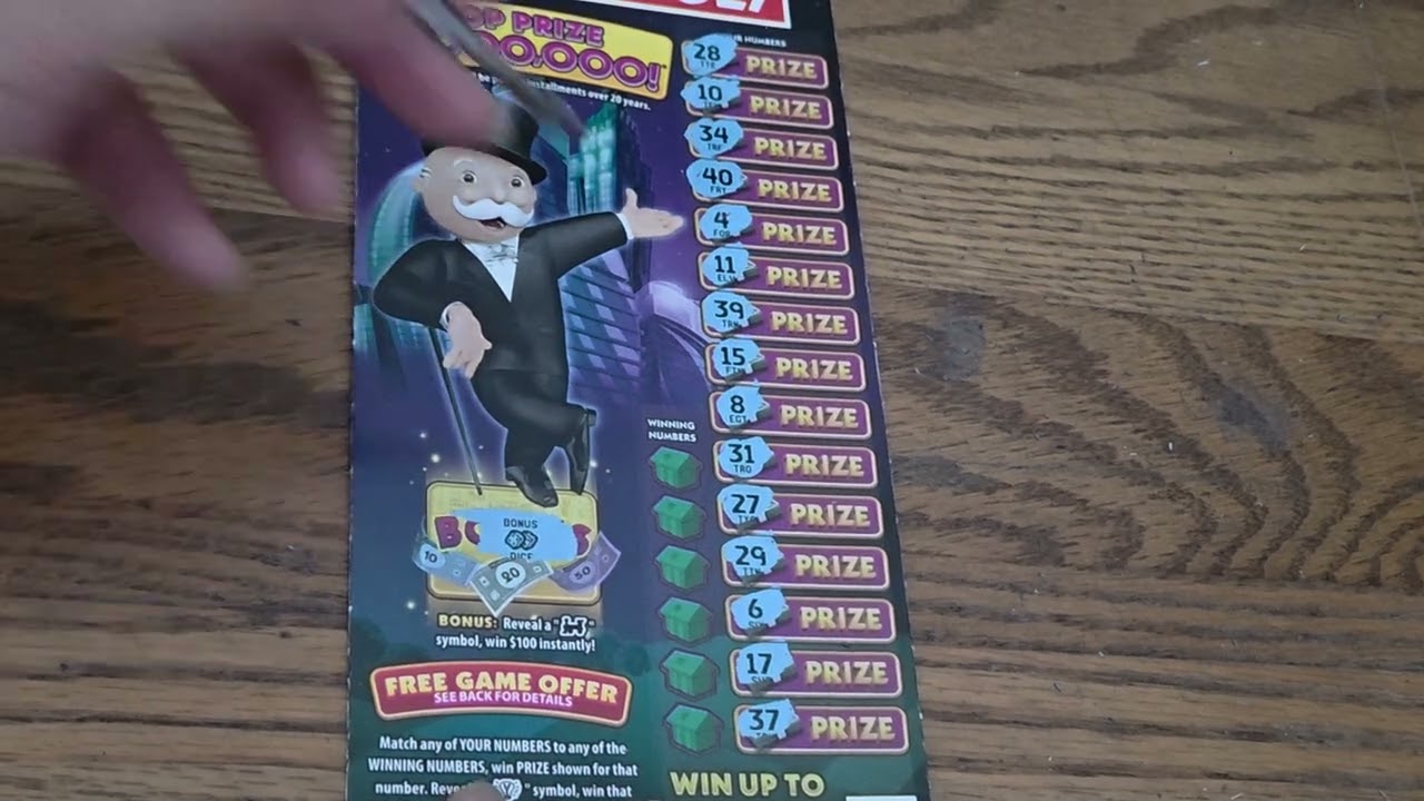 $275 Lottery Tickets!!! Love New Tickets!!