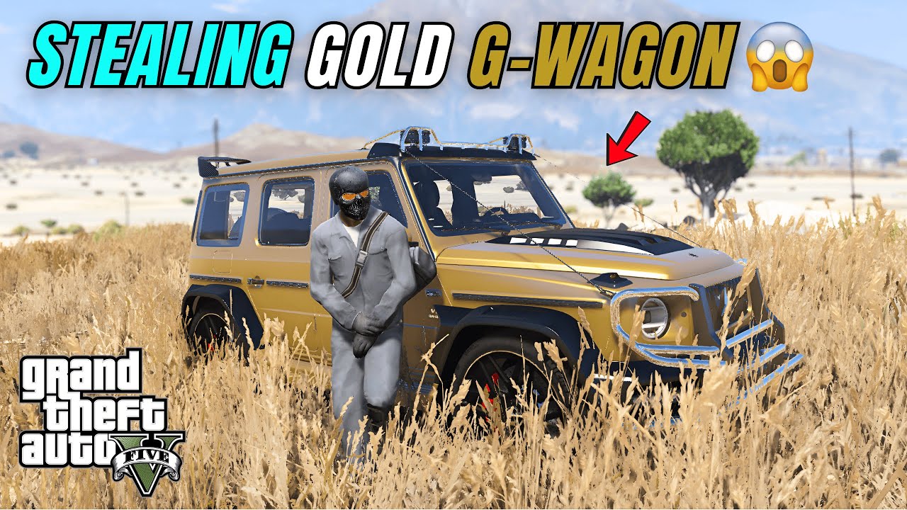 Stealing the Luxury G-Wagon SUV💸In GTA 5 Telugu