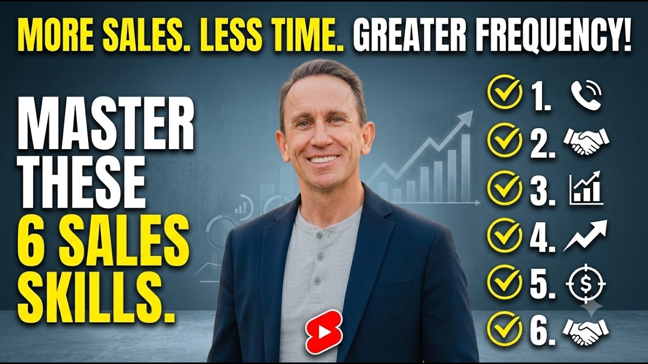 More Sales in Less Time with a  Greater Frequency | Master These 6 Things | Chaz horn sales strategy