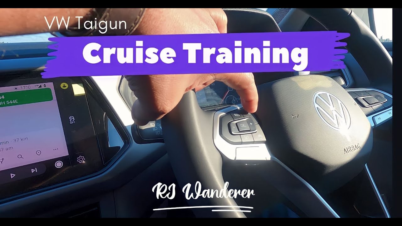 Cruise Control Training | Taigun Highline AT 1.0 | #taigun  #volkswagen