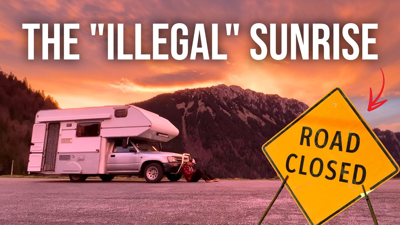 Van Life Adventure: Epic Sunrise Camping with a Risky Twist | e5