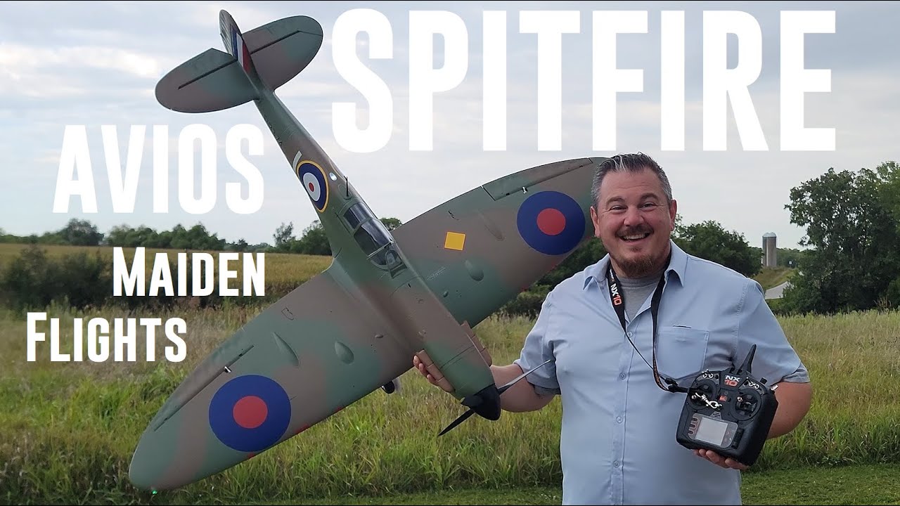 Avios - Spitfire Mk.1a - 1450mm - Maiden Flights