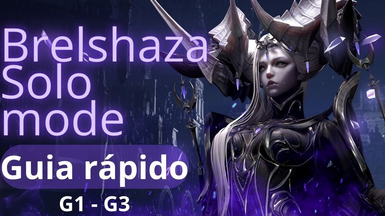 Guia rápido. Solo mode Brelshaza 1-3 com Scrapper Taijutsu 1540!