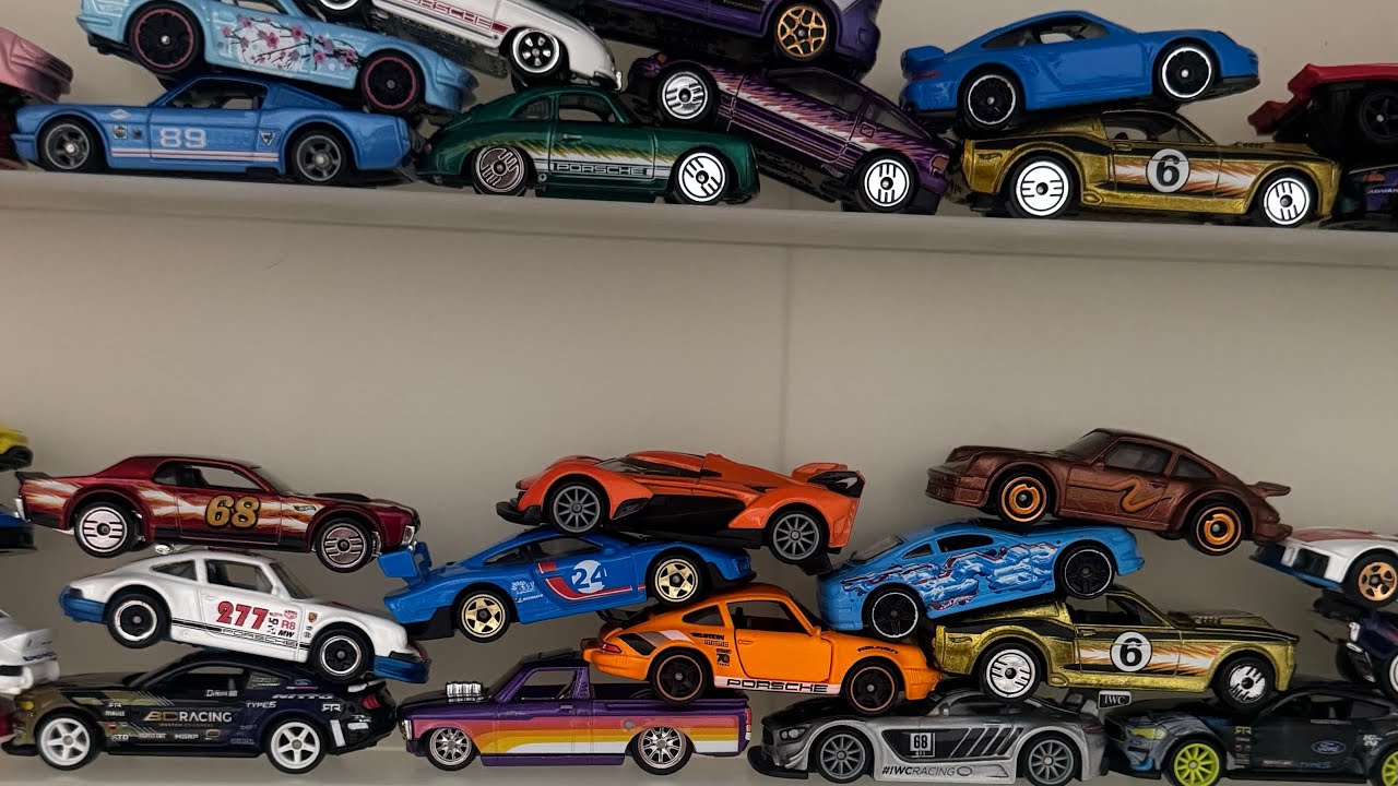 Resumen de mi colección de Hotwheels 👀 estos son algunos que tengo 