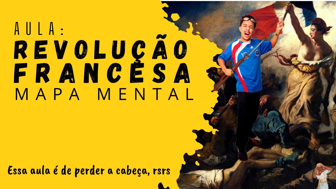 ⚜REVOLUÇÃO FRANCESA | MAPA MENTAL⚜