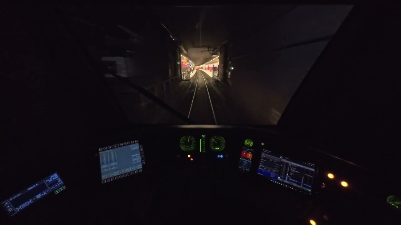 4K Führerstandsmitnahme S-Bahn München S3 Ostbahnhof - Mammendorf BR423 30.01.2025