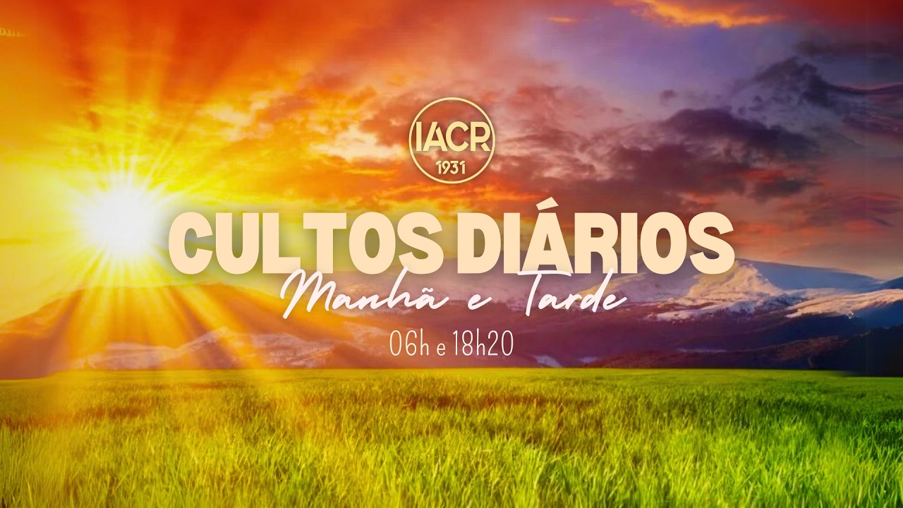 Culto de Oração | Cultos Diários | 17/03/2026 (Ao Vivo)