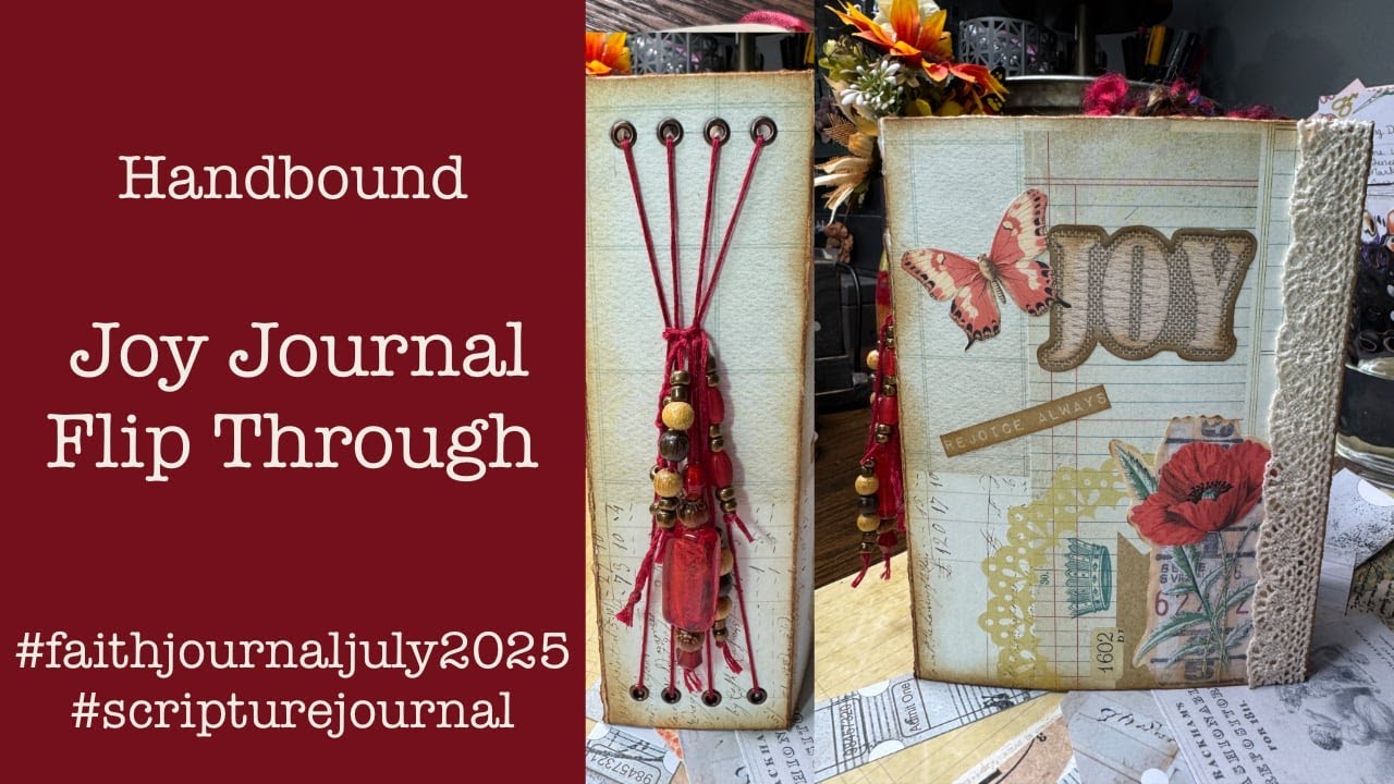 Exploring Joy | Faith Journal 2025 | Journal Flip Through