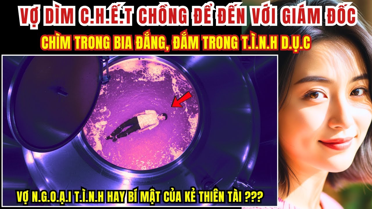 Kỳ Án Trung Quốc - Vợ Dìm C.h.ế.t Chồng Để Đến Với Giám Đốc - Chìm Trong Bia Đắng... - Kỳ Án Đen Tối