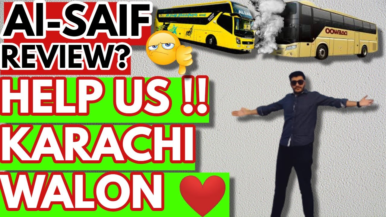 Karachi Walon! WE ARE COMING!!! | Al-Saif Sleeper Bus Service Full review | Quetta to Karachi