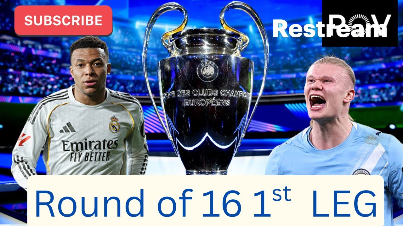 LIVE: UCL R16 1st Leg Predictions | Real Madrid vs Man City! | PSG vs Chelsea | Giants Collide