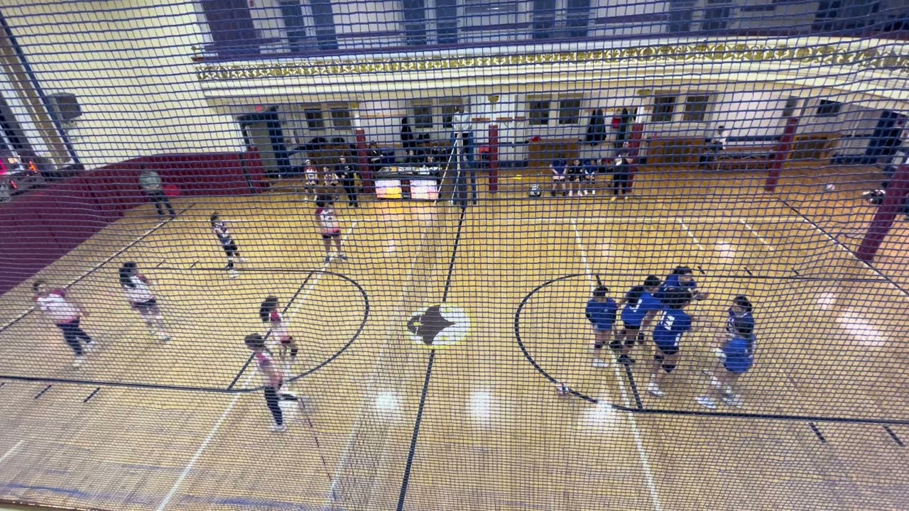 02/28/2026 - St Joes vs Mt Carmel. 1st Set - St Joes win. 