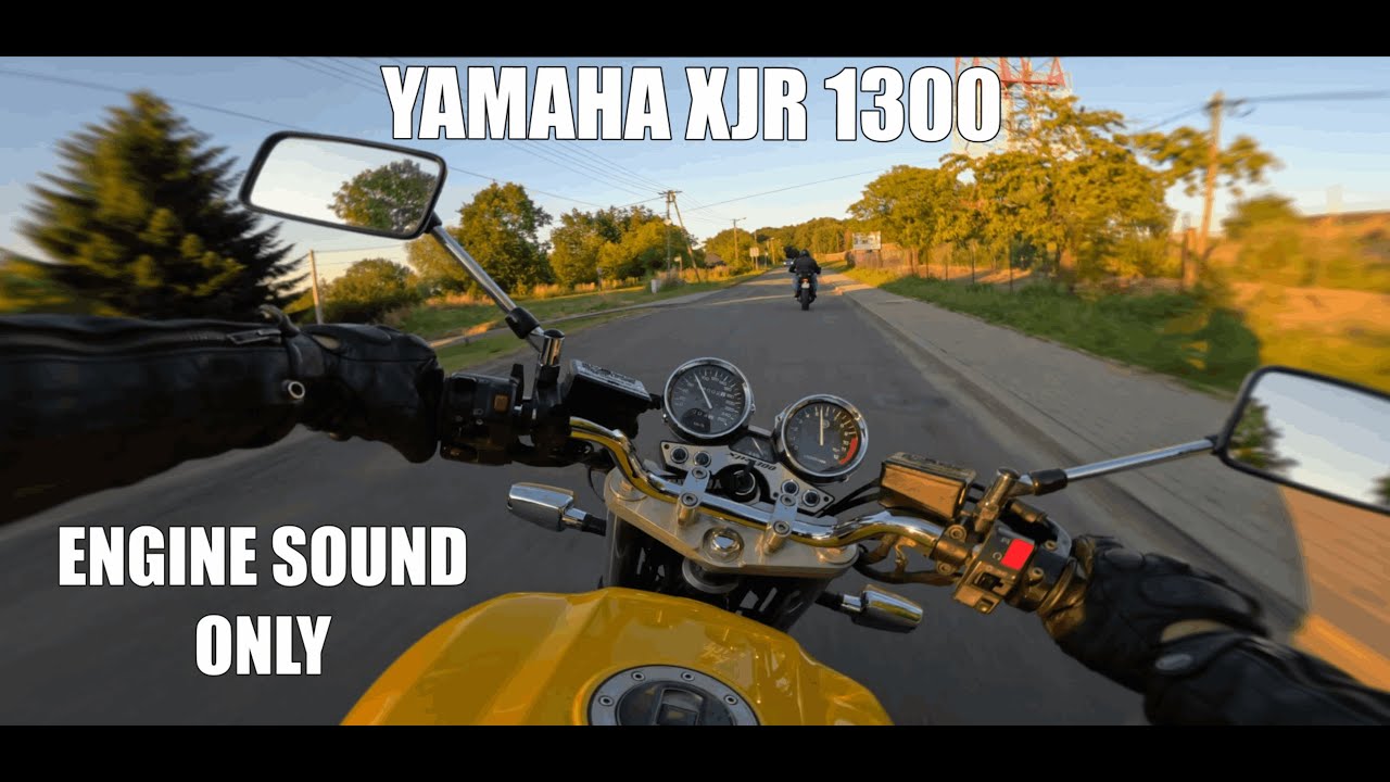 Local viewpoint | Yamaha XJR 1300 Dominator exhaust | 4K GoPro13 POV