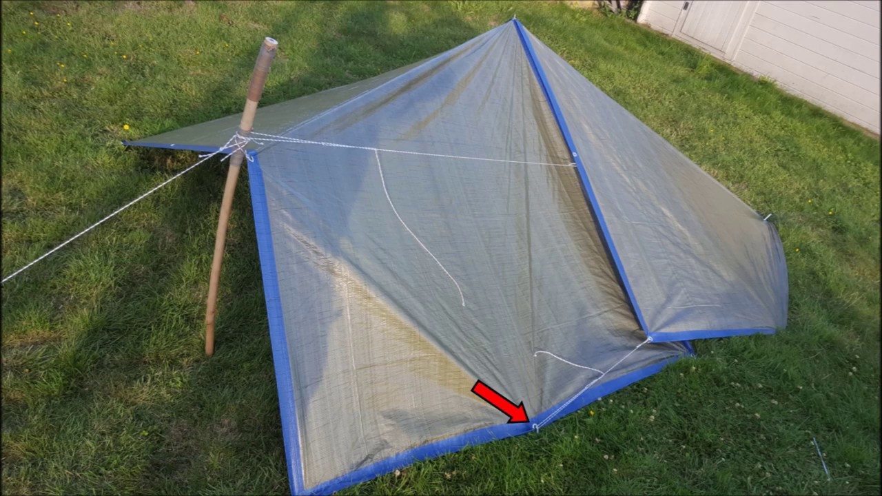 tarpshelter/ zeilshelter/ abris de b&acirc;ches