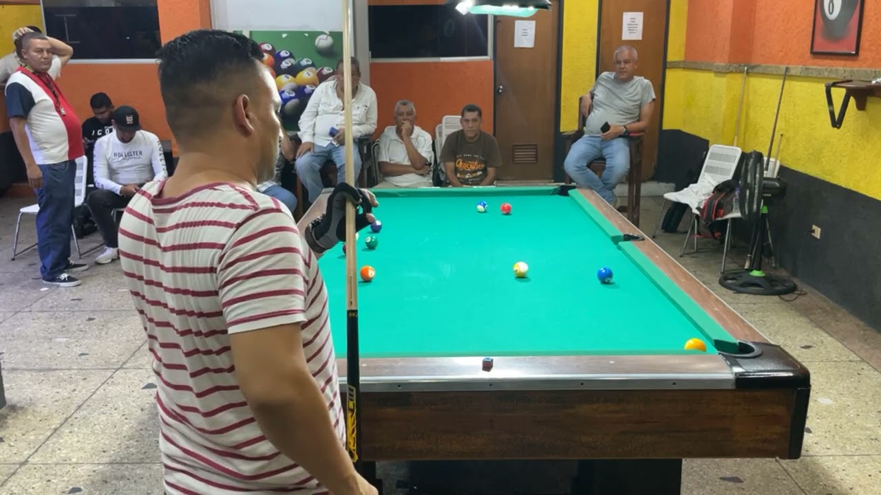 Guanipa Vs Jonny Martínez / Torneo Bola 10 / Venezuela / Créditos: Cadafe Pool