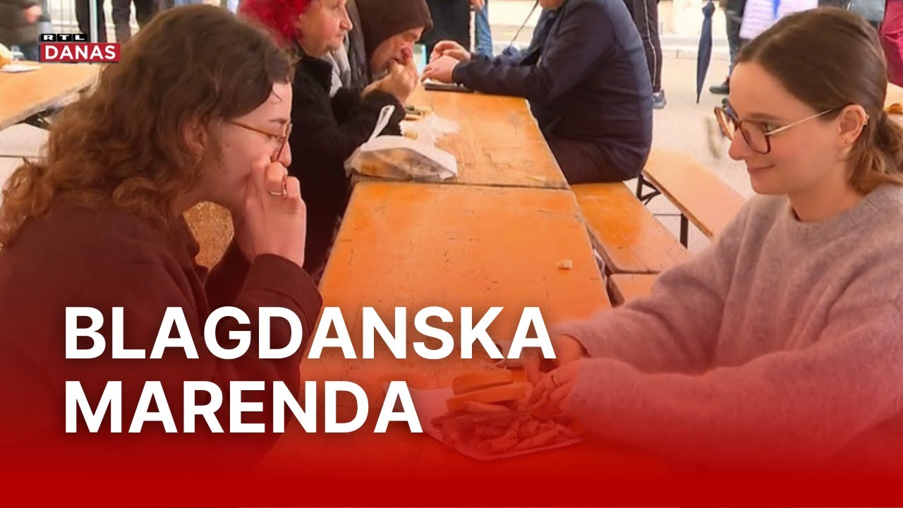 Redovi na riječkom Korzu zbog podjele pržene ribe na Veliki petak  | RTL Danas