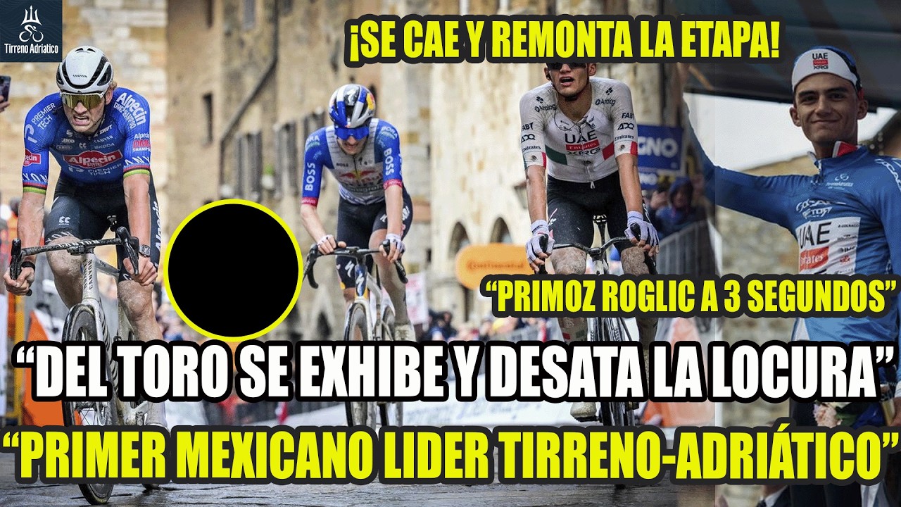 ¡DEL TORO HACE HISTORIA Y SE VISTE DE LIDER! DEJA ALUCINADO A VAN DER POEL Y SE CAE Y REMONTADA