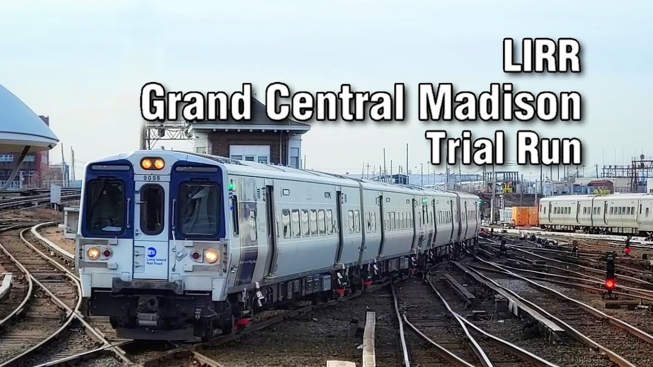 Long Island Rail Road: Non-Revenue Trial Run to Grand Central Madison
