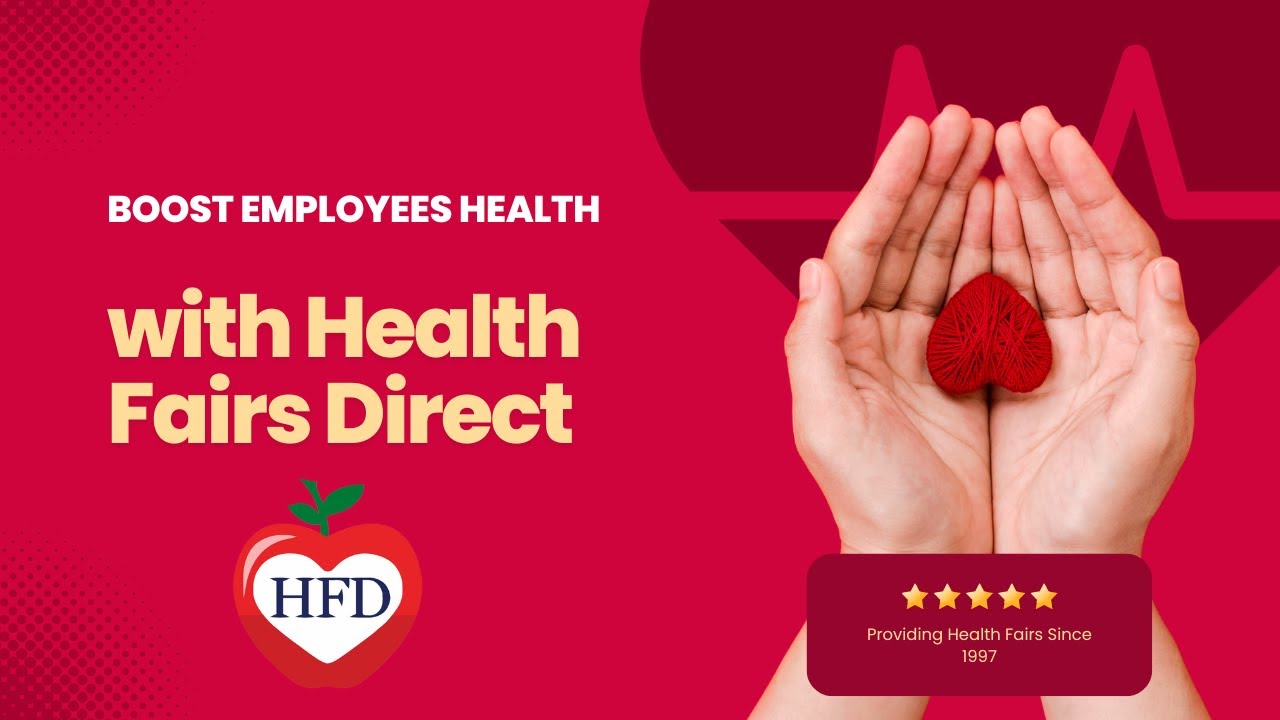 Boost Employee Health & Productivity! | Health Fairs Direct #WorkplaceWellness