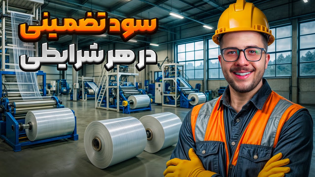 درآمد ماهانه ۴۰۰ میلیون تومان! راه اندازی خط تولید نایلون